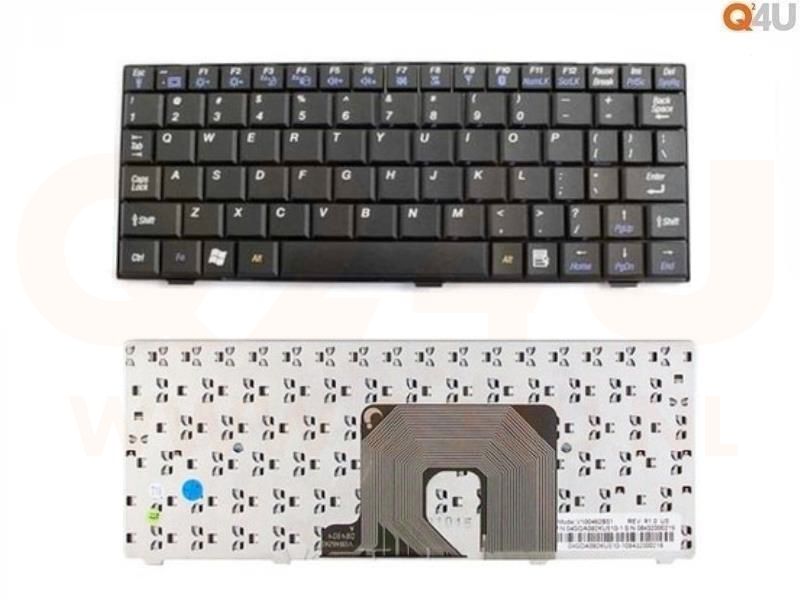 ASUS EEEPC 900HA S101 T91 series laptop toetsenbord, US - zwart
