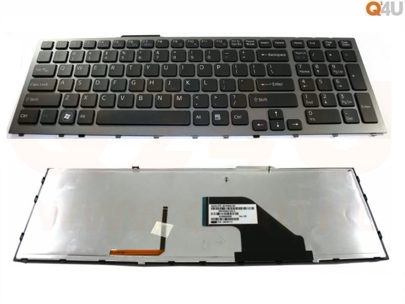 SONY Vaio VPC-F11 VPC-F12 series laptop toetsenbord, US - zwart