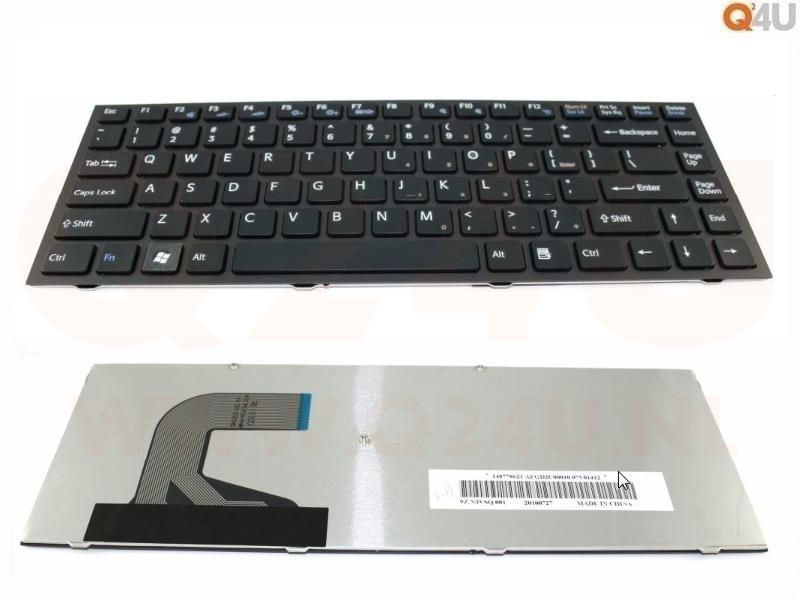 Sony Vaio VPC-S series laptop toetsenbord, US - zwart