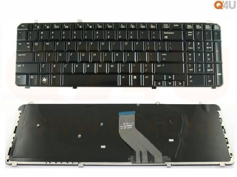 HP Pavilion DV6-1000 DV6-1100 DV6-1200 DV6-1300 DV6-2000 serie laptop toetsenbord, US - zwart