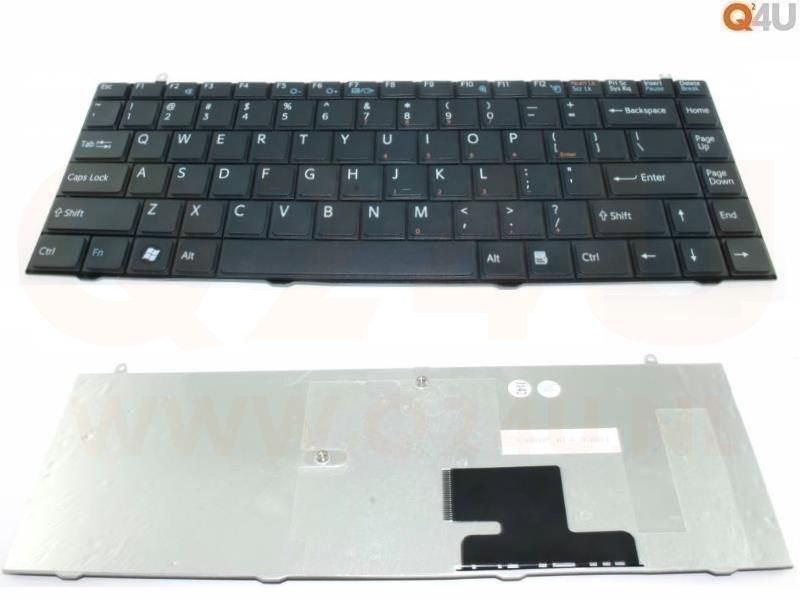 Sony VAIO VGN-FZ series laptop toetsenbord, US - zwart