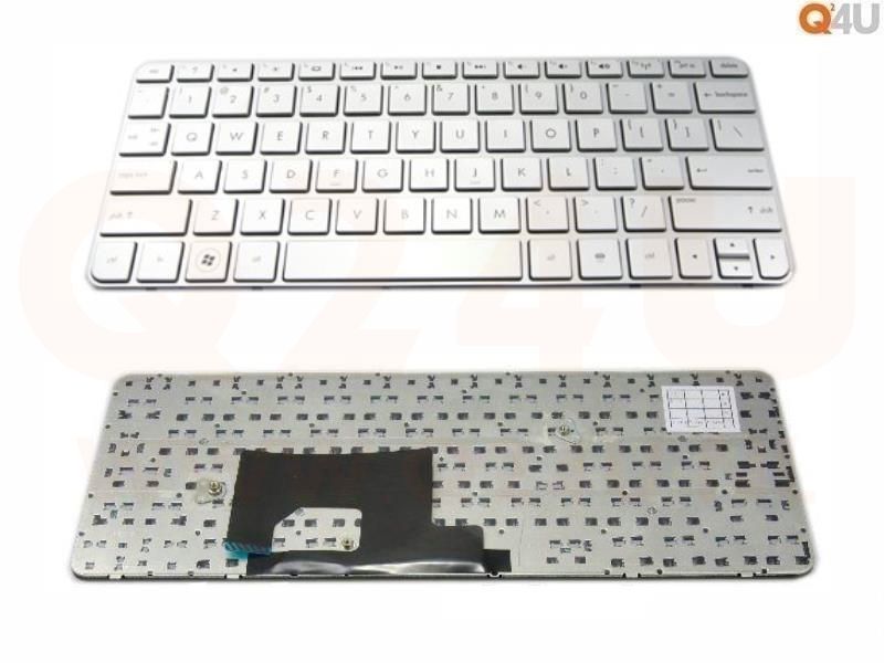 HP Mini 210-1000 210-200 210-300 210-4000 series laptop toetsenbord, US - zilver
