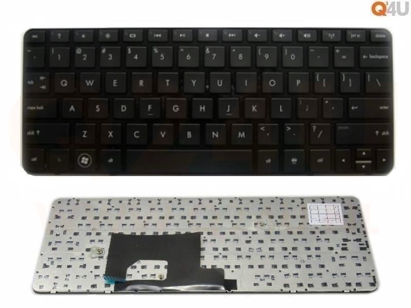 HP Mini 210-1000 210-200 210-300 210-4000 series laptop toetsenbord, US - zwart
