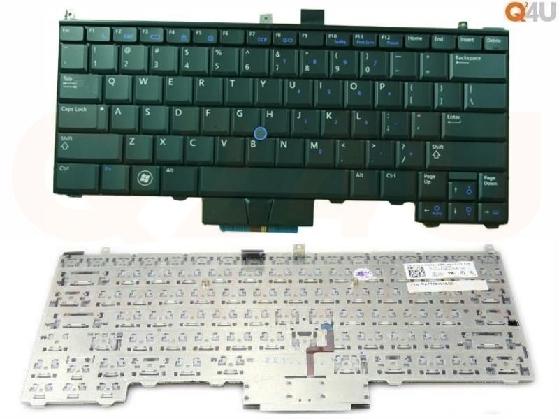 Dell Latitude E4310 laptop toetsenbord, US - zwart - zonder licht