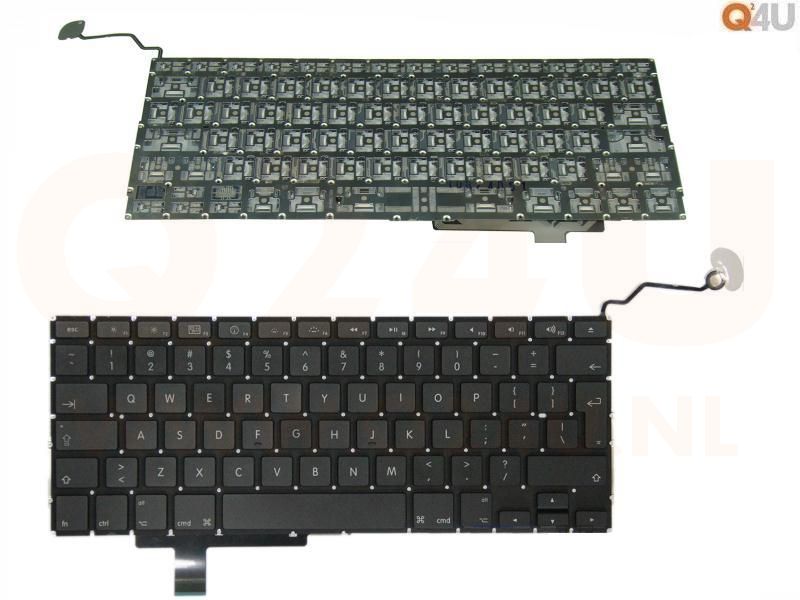 Apple MacBook Pro A1297  series laptop toetsenbord, NL - UK - zwart