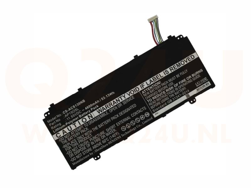 Acer Spin 5 SP513-52N series  laptop accu - KT.00305.003 - 11.5v 4600 mAh