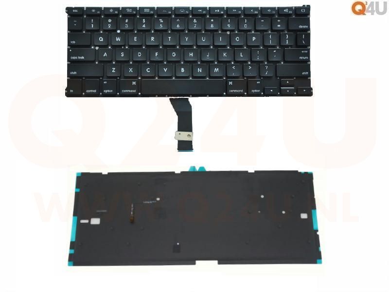 Apple Macbook Air A1369 A1466 series laptop toetsenbord, US - zwart