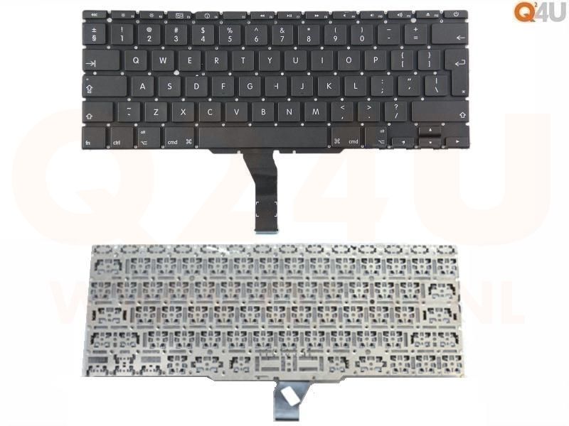Apple Macbook Air A1370 A1465 series laptop toetsenbord, NL - UK - zwart