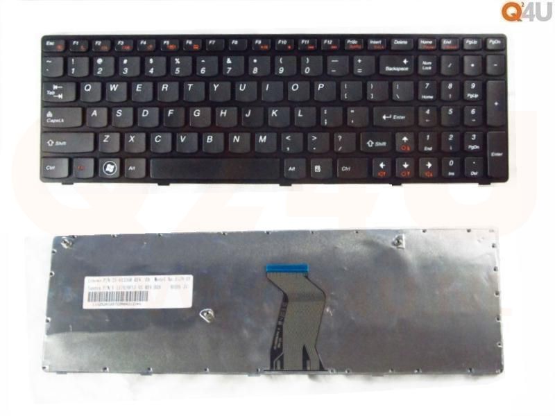 Lenovo Z570 V570 B570 B575 series laptop toetsenbord, US - zwart