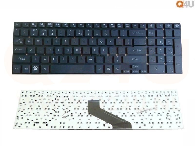 Packard Bell Easynote LS44 LV44 TS11 TS44 TV44 series laptop toetsenbord, US - zwart