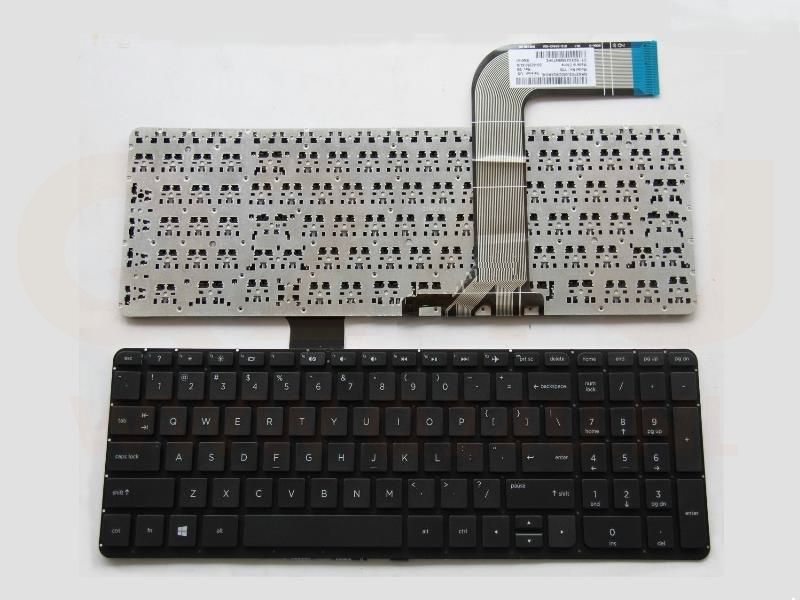 HP Pavilion 15-p series toetsenbord, US - zwart - zonder licht