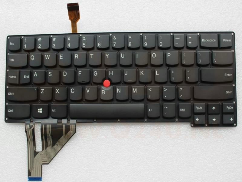 Lenovo ThinkPad X1 Carbon GEN 2 series toetsenbord, US - zwart - met licht en pointer