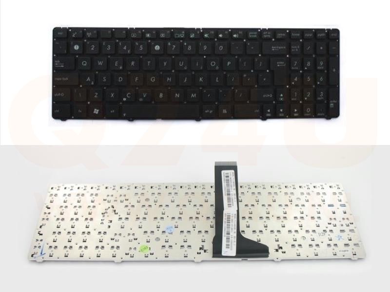 Asus U53 U53 U56 series laptop toetsenbord, US - zwart