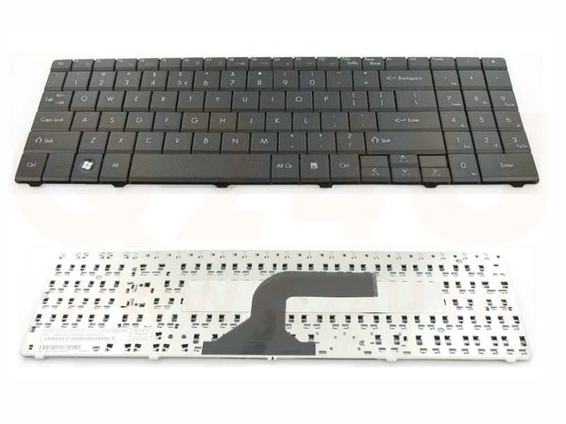 Packard Bell EasyNote MT85 ST85 series laptop toetsenbord, US - zwart