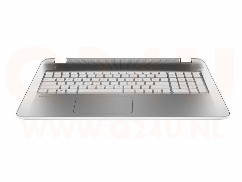 HP Pavilion 15-p series laptop top case , US - zilver - zonder touchpad