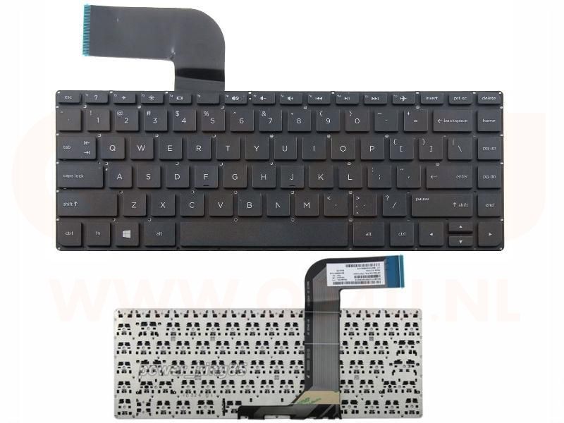 HP Pavilion 14-V series laptop toetsenbord, US - zwart