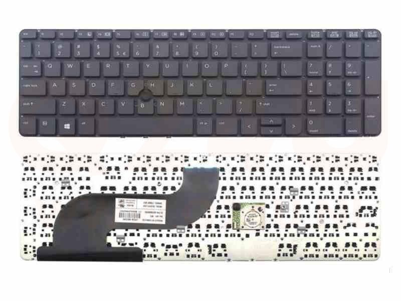 HP Probook 650 655 G1 series laptop toetsenbord, US - zwart - met pointer