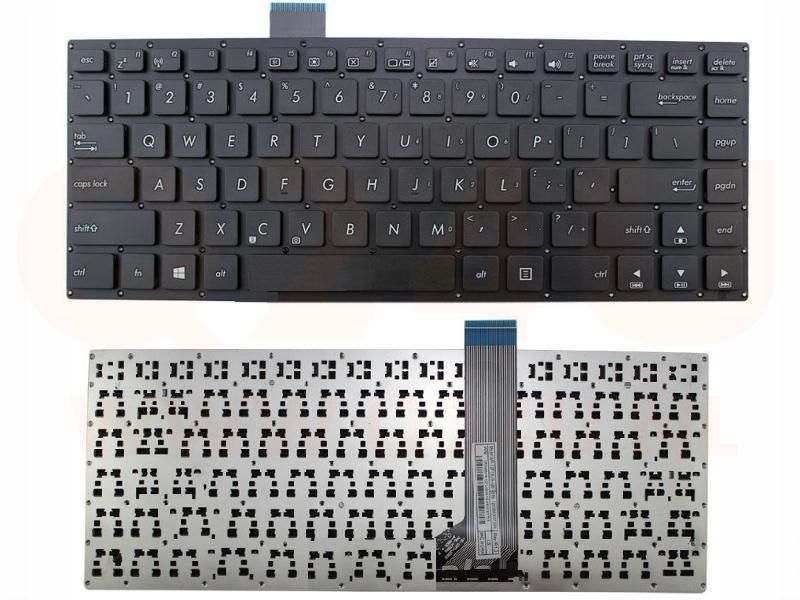 ASUS R453 R453L R453LA R453LB R453LN series laptop toetsenbord, US - zwart