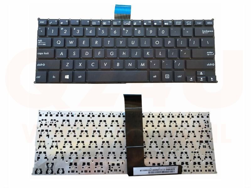Asus F200 X200 series laptop toetsenbord, US - zwart