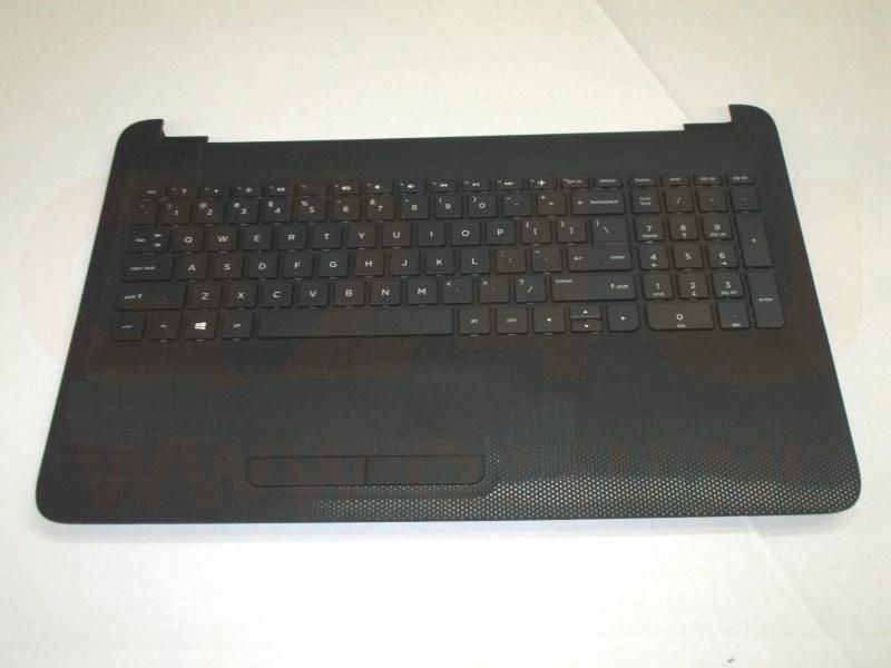 HP 15-AC 15-AF 15T-AC 15Z-AF 250 255 256 G4 series laptop top case , US - zwart - zwart toetsenbord