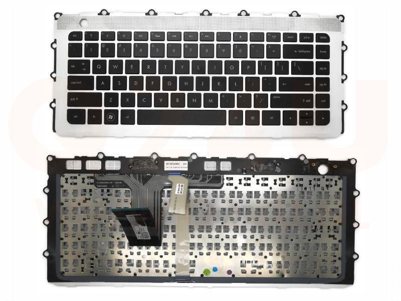 HP ENVY 15-3000 15T-3000 series laptop toetsenbord, US - zwart - zilver frame