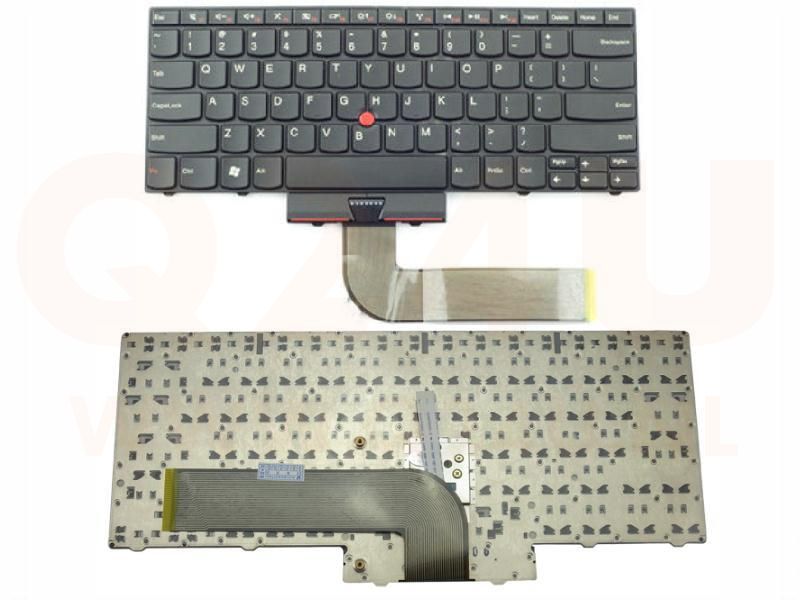 Lenovo Thinkpad Edge 14 E40 15 E50 series laptop toetsenbord, US - zwart - met pointer