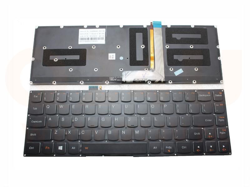 Lenovo IdeaPad Yoga 3 Pro 1370 series laptop toetsenbord, US - zwart - met licht en pointer