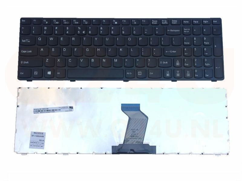 Medion Akoya E6232 MD98358 series laptop toetsenbord, US - zwart