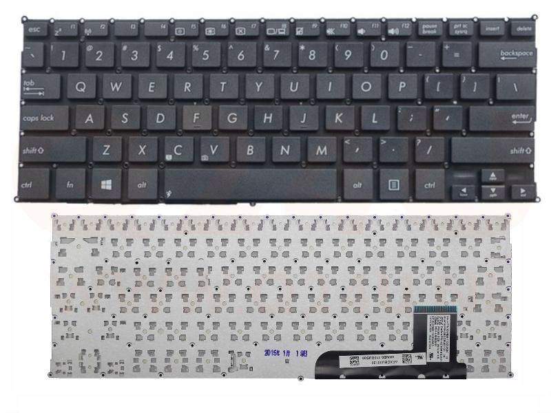 Asus X205 X205T X205TA series laptop toetsenbord, US - zwart