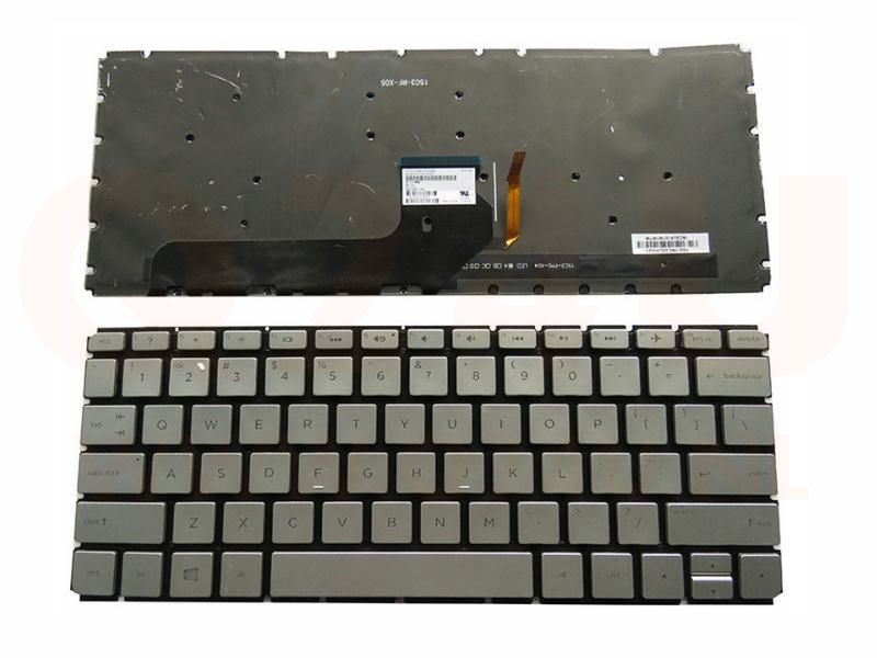 HP ENVY 13-D series laptop toetsenbord, US - zilver - met licht - PK131D92A00