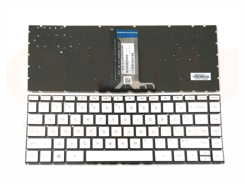 HP Pavilion 14-BA 14T-BA 14M-BA 14-BS Series  laptop toetsenbord, US - zilver - met lciht