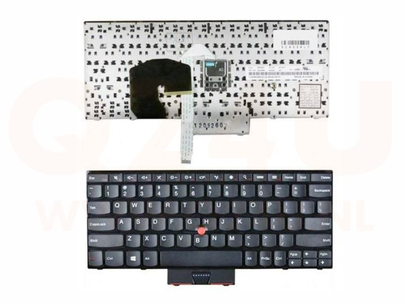 Lenovo ThinkPad Twist S230u S230i S230 series laptop toetsenbord, US - zwart - zonder licht