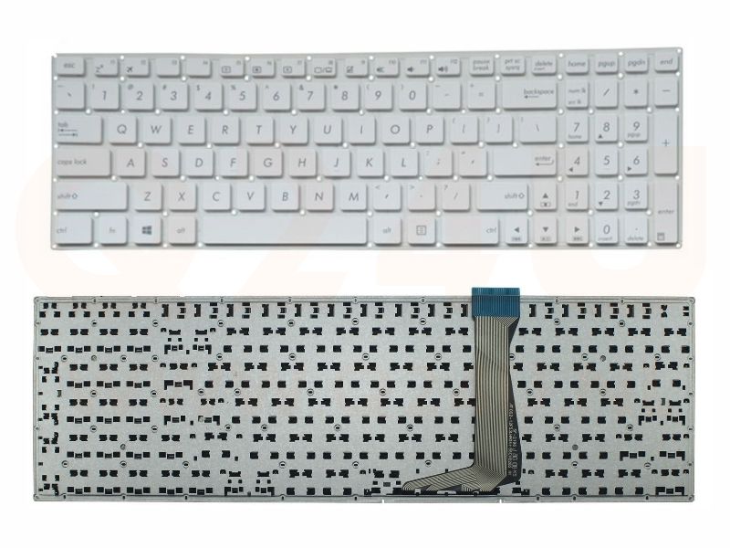 Asus VivoBook E502 E502SA E502NA E502MA series laptop toetsenbord, US - wit