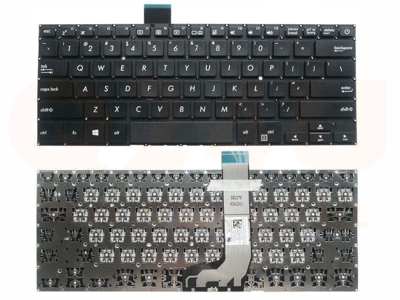 Asus Vivobook 14 X405 X405U X405UA X405UQ X405UR laptop toetsenbord, US - zwart