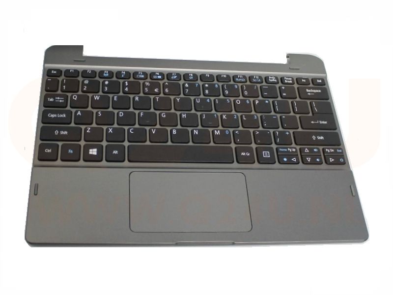 Acer Switch SW5-012 series laptop toetsenbord top case, US - zwart