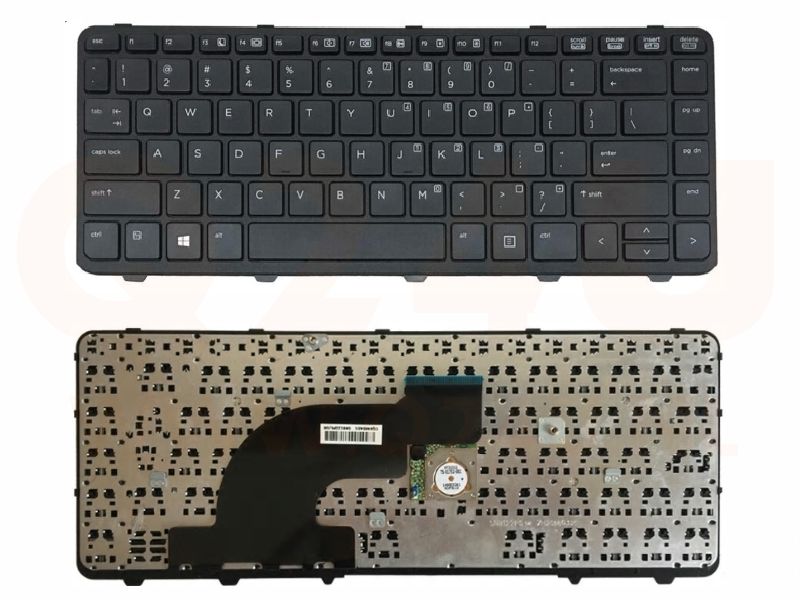 HP ProBook 640 645 G1 laptop toetsenbord, US - zwart - met pointer