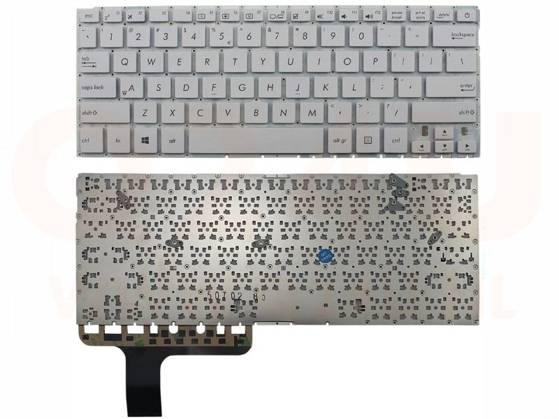 Asus ZenBook UX305 series laptop toetsenbord, US - wit