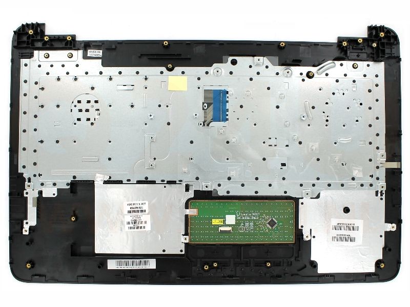 HP 17-X 17-Y series laptop topcase, US - zilver - 856698-B31 - met licht