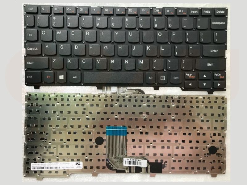 Lenovo N23 laptop toetsenbord, US - zwart - 5N20L08647