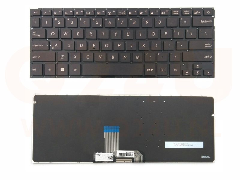 Asus U4000 RX310 UX310 series laptop toetsenbord, US - zwart - zonder licht