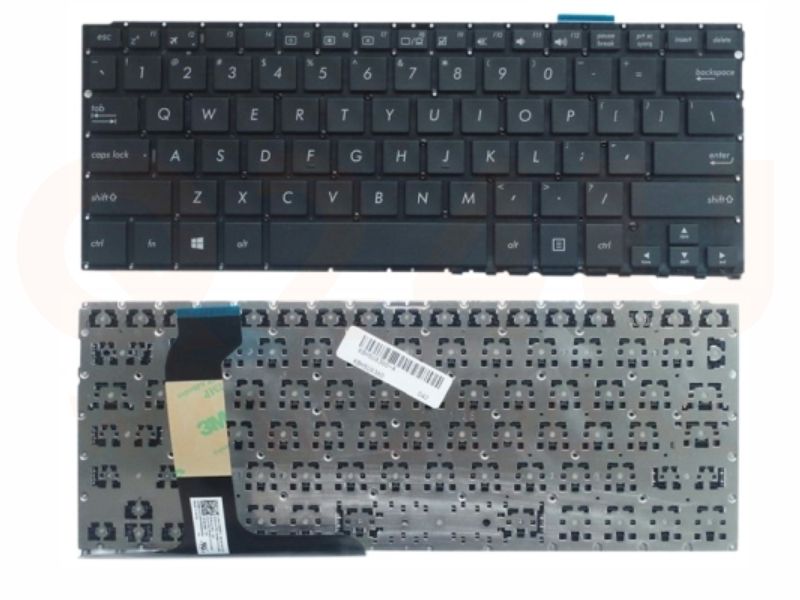 Asus ZenBook UX360 series laptop toetsenbord, US - zwart - 90NB0C01-R30US0