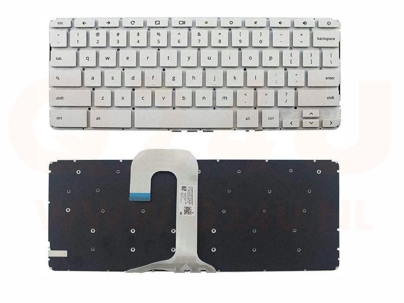 HP Chromebook 14-CA series laptop toetsenbord, US - wit