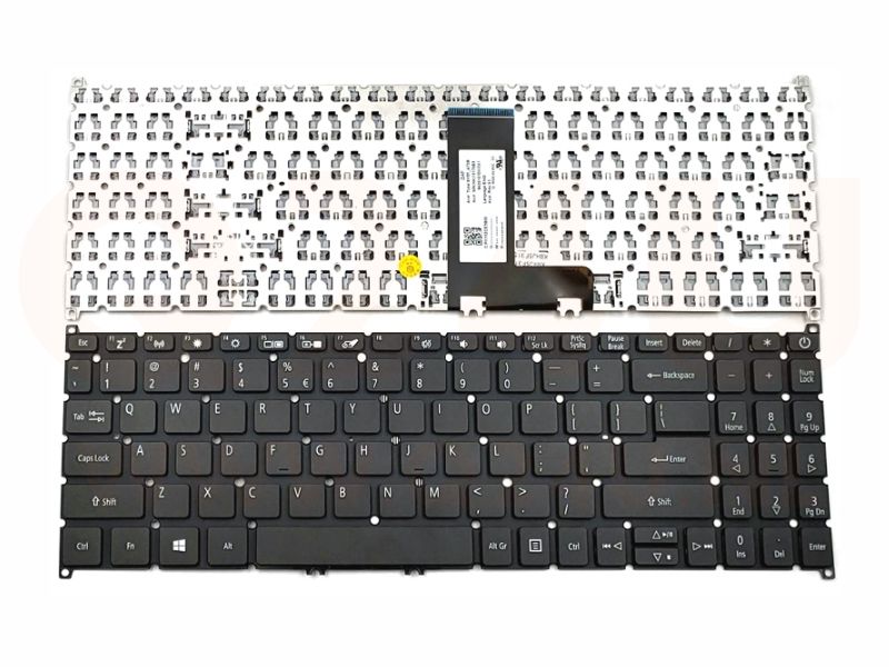 Acer Swift 3 SF315-41G  51G 52G 54G series laptop toetsenbord, US - zwart - zonder licht