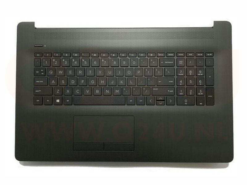 HP 17-BY 17-CA topcase US keyboard - zwart - L22750-001