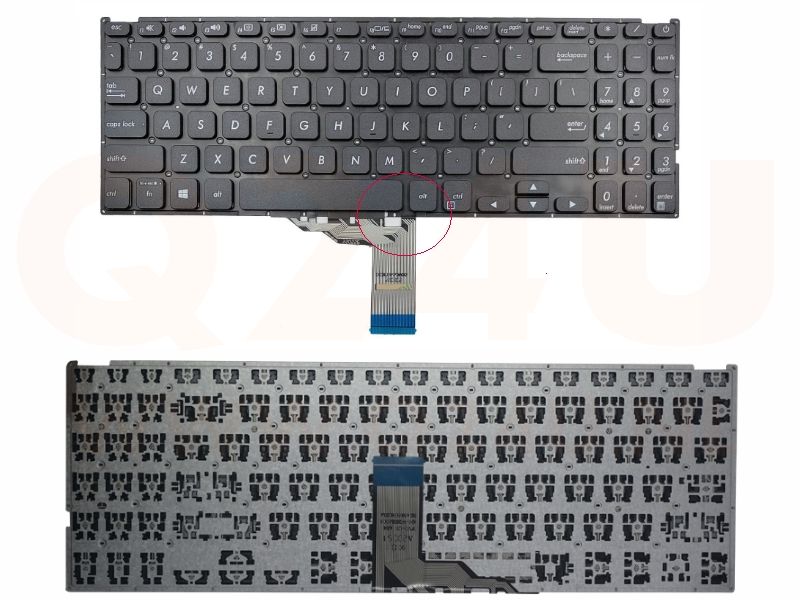 Asus Vivobook 15 series toetsenbord - 0KNB0-5108US00