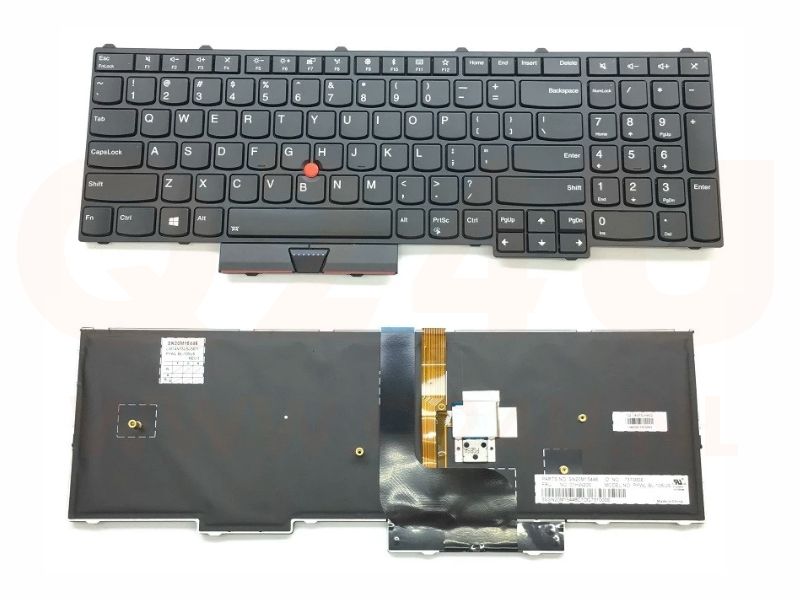 Lenovo Thinkpad P51 P71 US toetsenbord - 01HW200