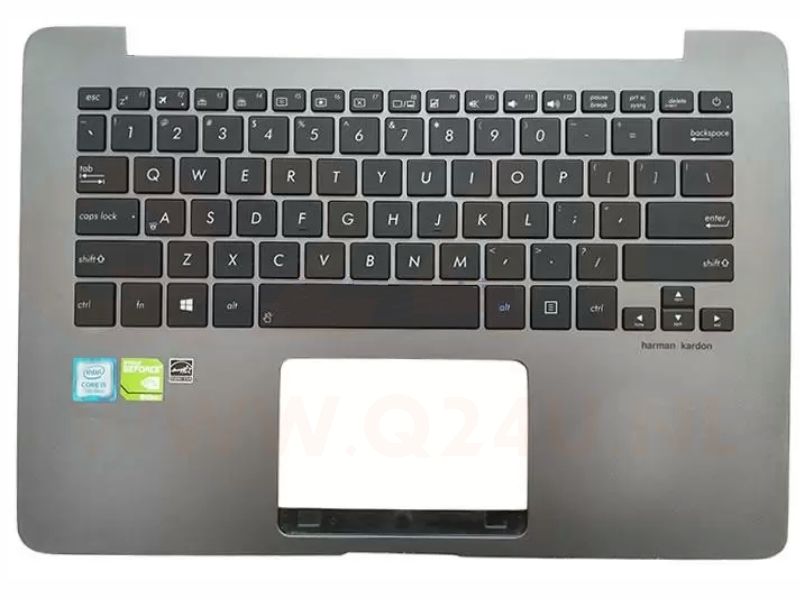 Asus ZenBook UX430UA UX430UN UX430UQ US laptop toetsenbord / top case - 9Z.NBXBU.L01
