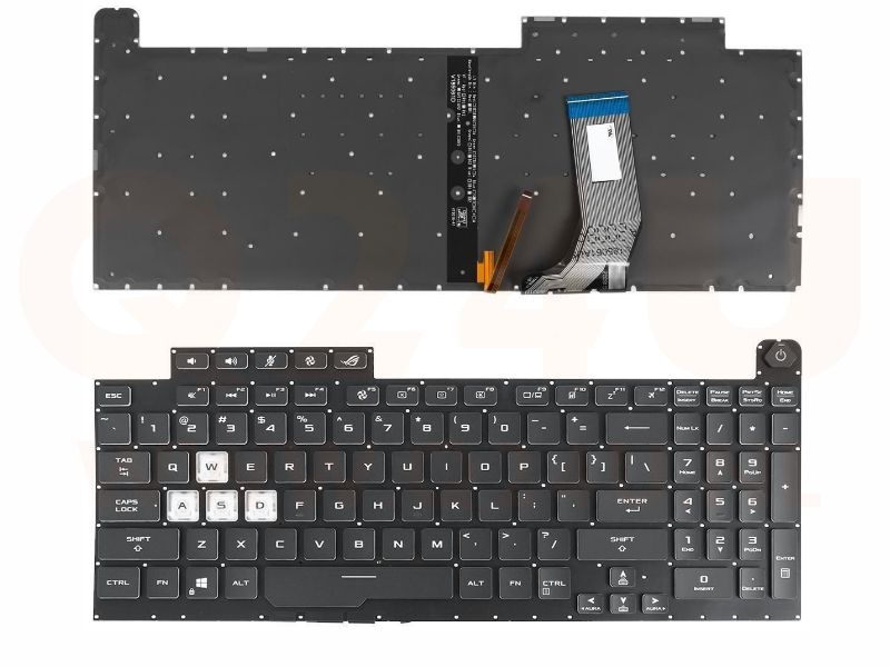 ASUS ROG Strix G731 series US toetsenbord - 0KN1-912WB11 - RGB licht