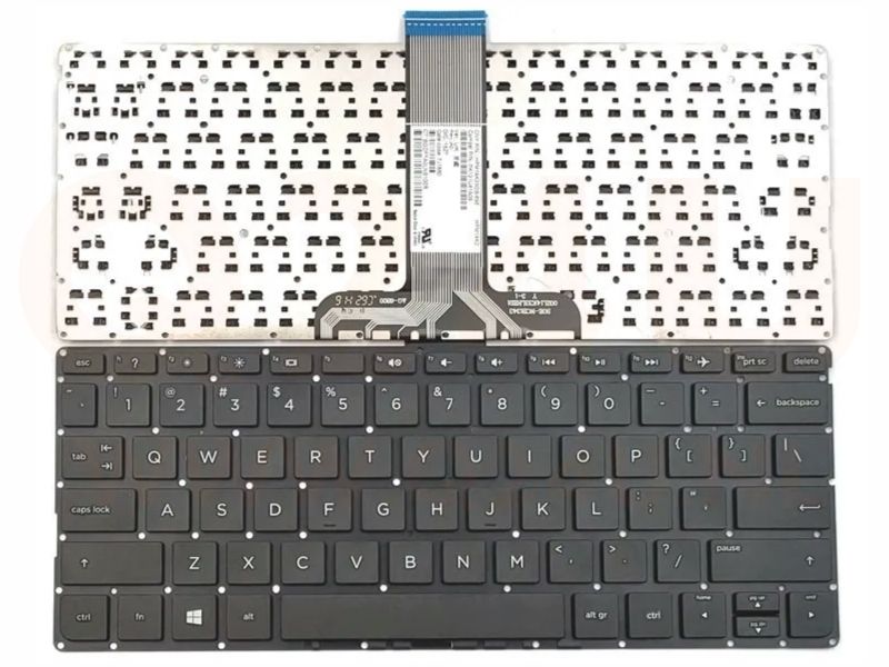 HP Pavilion 11-U 11-K series toetsenbord - 843529-031 - zwart