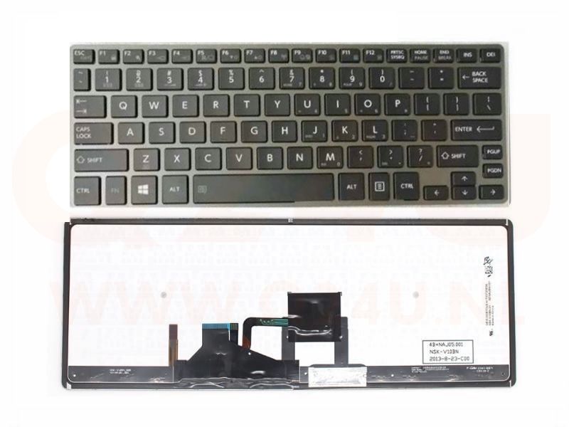 Toshiba PORTEGE Z30-AZ30-T Z30T-A toetsenbord US qwerty - 9Z.NAJBN.00U